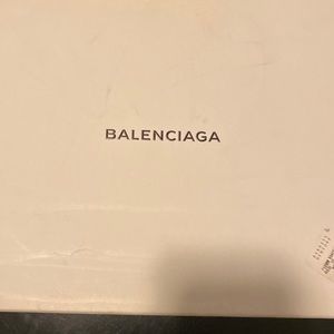 Balenciaga shoes black size 10